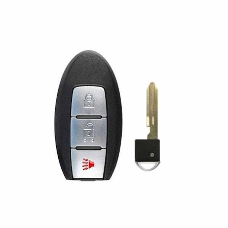 KeylessFactory:Remote Smart Keys:Nissan Cube Juke Leaf Quest Versa Note 2010-2017 3-Btn Prox